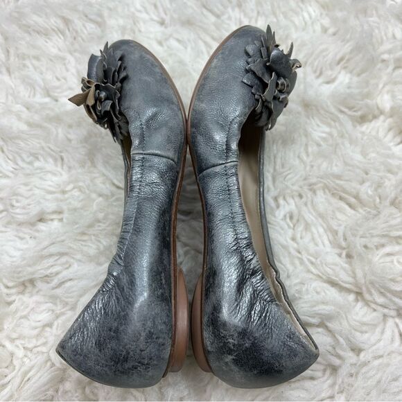 Paul Green Hailey Bronze Leather Metallic Ballet Flats - Picture 3 of 10